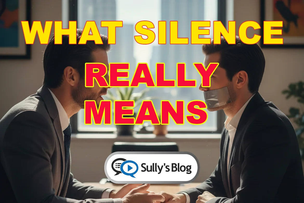 What Silence Really Means During a Domain Negotiation