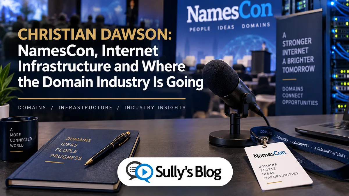 Christian Dawson: NamesCon, Internet Infrastructure and Where the Domain Industry Is Going
