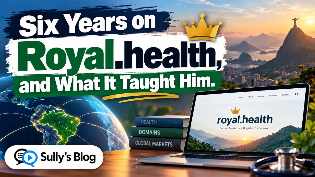 Ibrahem Abdelghany: Six Years on Royal.health, and What It Taught Him About .health
