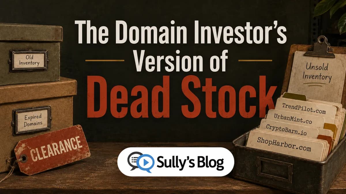 The Domain Investor's Version of Dead Stock