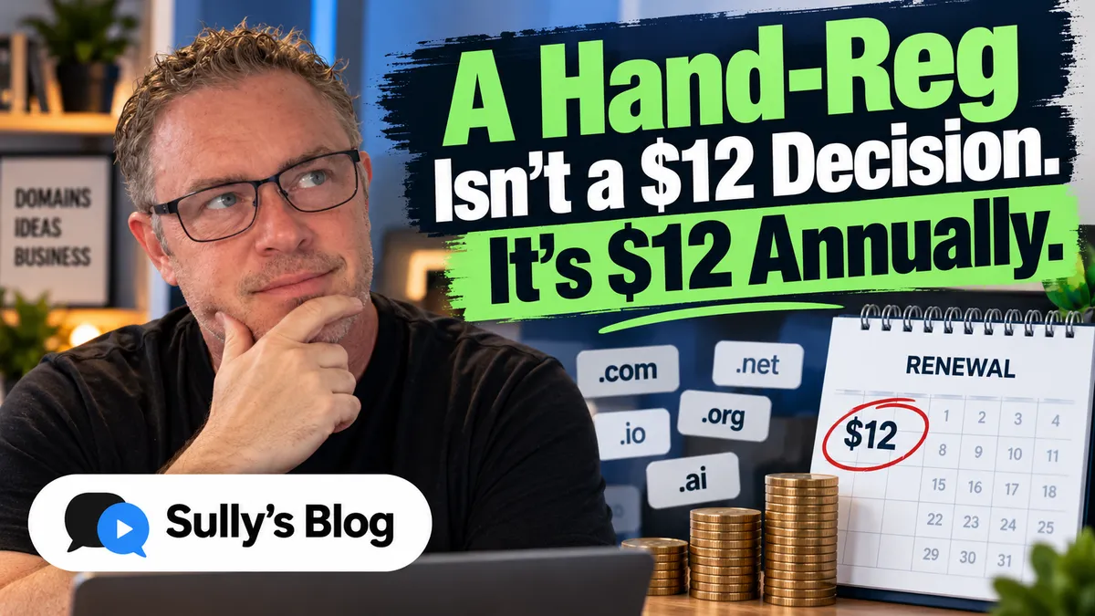 A Hand-Reg Isn’t a $12 Decision. It’s $12 Annually.