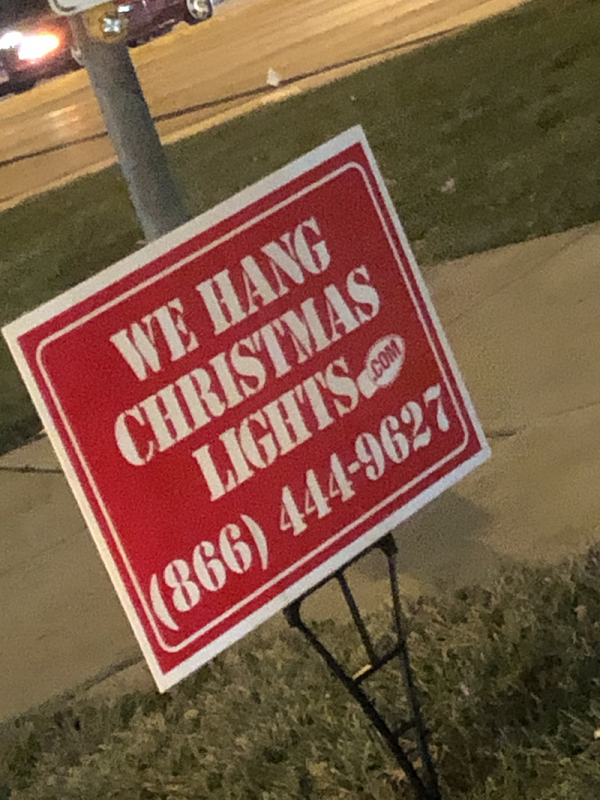 We Hang Christmas Lights…. Dot Com – SullysBlog.com